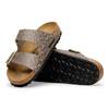 Birkenstock Arizona Leopard Print - Grey Taupe Combi